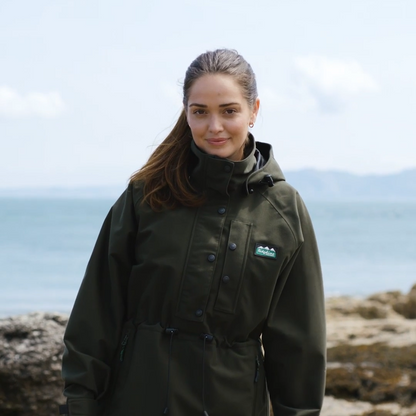 Ridgeline Womens Monsoon Classic Smock - Deep Forest