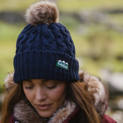 Ridgeline Nordic Fleck Bobble Hat