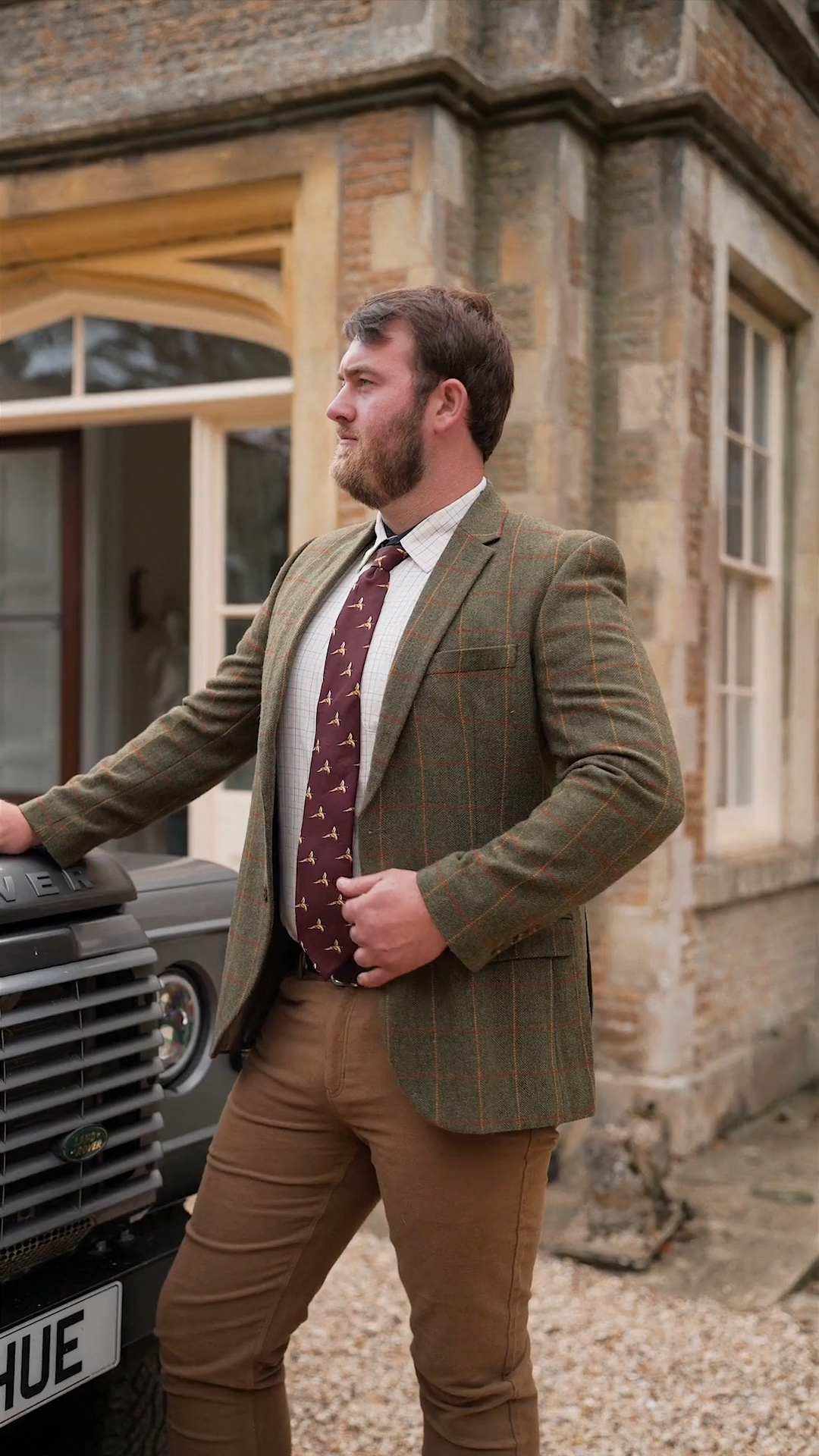 Load video: New Forest Heritage Tweed Blazer