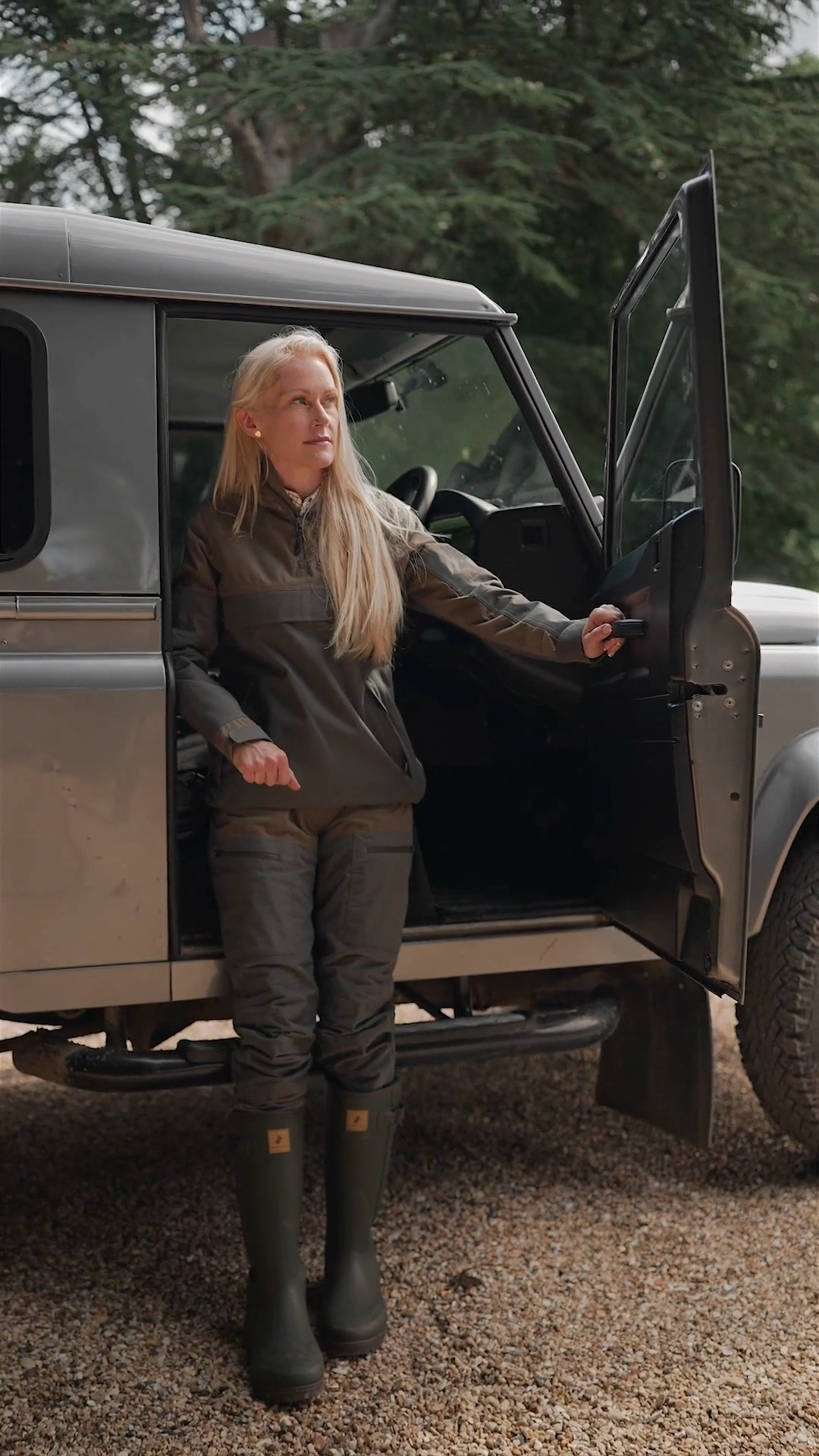 Load video: New Forest Ladies Nightjar Smock