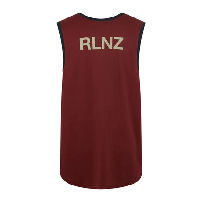 Maroon sleeveless Ridgeline Back Slider Singlet Top, perfect for country clothing and hunting