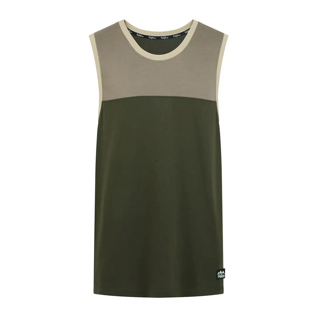 Two-tone sleeveless Ridgeline Back Slider Singlet Top for country clothing and hunting