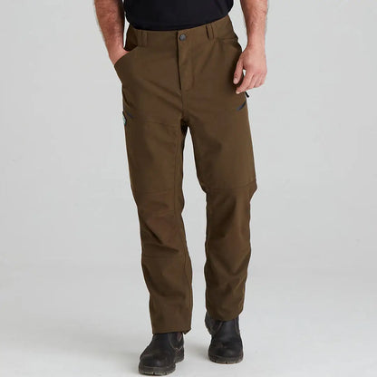 Olive-green Ridgeline Cambrian Trousers perfect for extreme weather conditions, expertly crafted