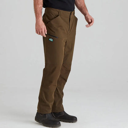 Olive-green Ridgeline Cambrian Trousers made for extreme weather, expertly crafted outdoor pants