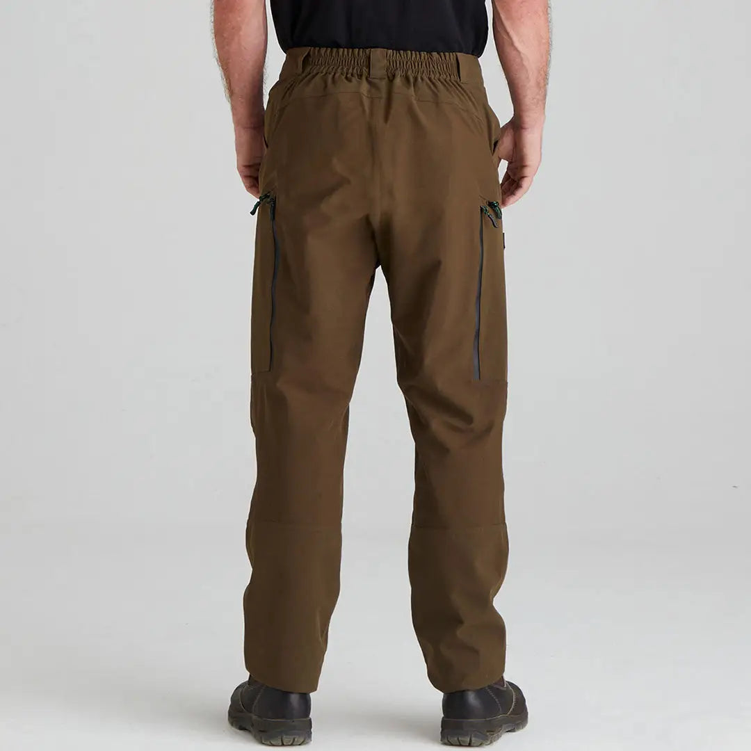 Ridgeline Cambrian Trousers in brown cargo pants, expertly crafted for extreme weather