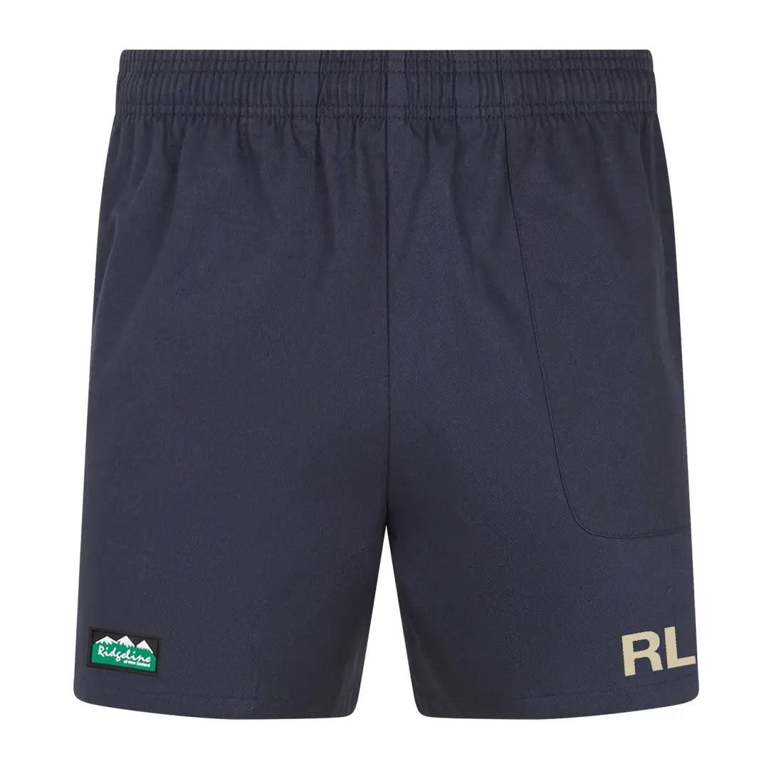 Navy blue Ridgeline Hose Down Shorts, perfect for country clothing and hunting adventures