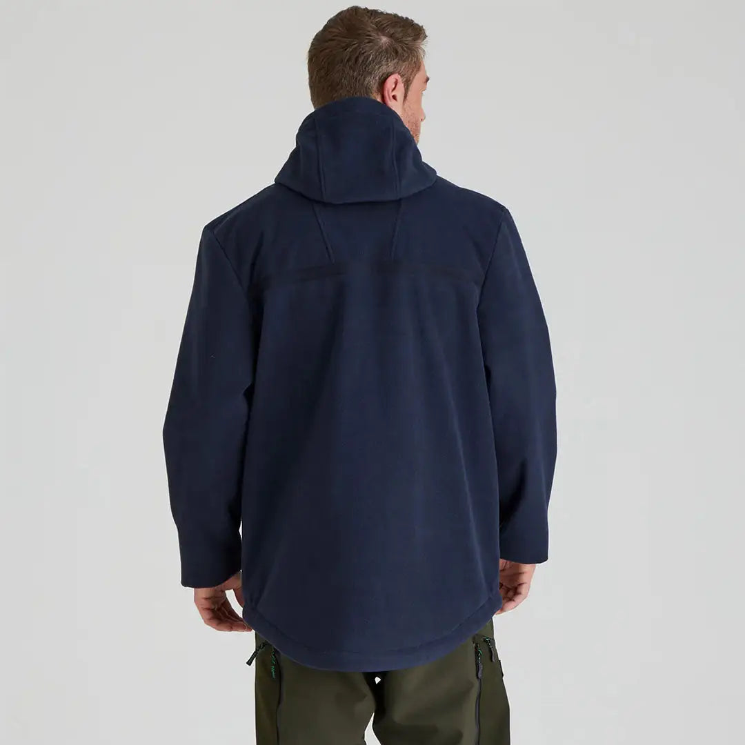 Navy Hooded Jacket from Ridgeline Kodiak Fleece, a highly technical Southern Star Pro Fleece