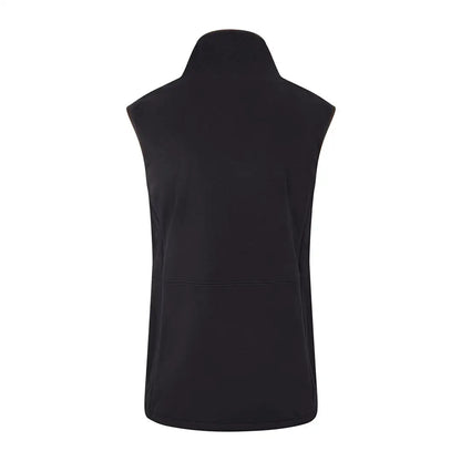 Black sleeveless vest showcasing the stylish Ridgeline Kodiak Gilet for casual wear
