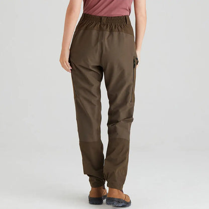 Olive-green Ridgeline Ladies Cambrian Trousers ideal for harsh weather conditions