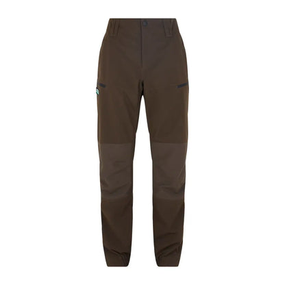 Dark brown Cambrian Trousers with reinforced knees and zippered pockets for country clothing