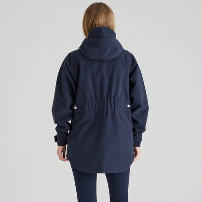 Navy hooded Ridgeline Ladies Monsoon Nordic Jacket for stylish outdoor vibes
