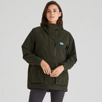 Olive green Ridgeline Ladies Rhea Jacket for stylish ladies Rhea jacket wearers