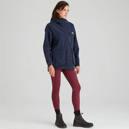 Navy hooded jacket from Ridgeline Ladies Rhea Jacket collection perfect for ladies
