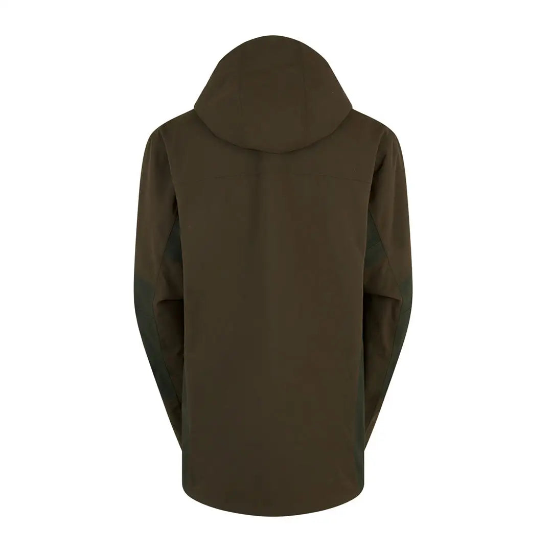 Dark olive green Cambrian Smock waterproof jacket with hood for country clothing and hunting