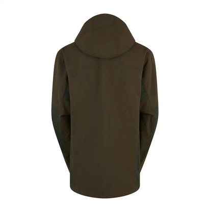 Dark olive green Cambrian Smock waterproof jacket with hood for country clothing and hunting