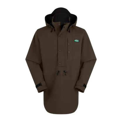 Brown hooded anorak from Ridgeline Monsoon Classic Smock for men’s weather gear
