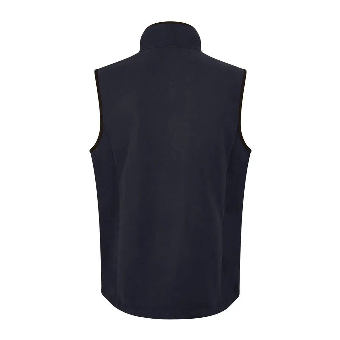 Navy blue sleeveless vest from the Ridgeline Monarch Gilet collection