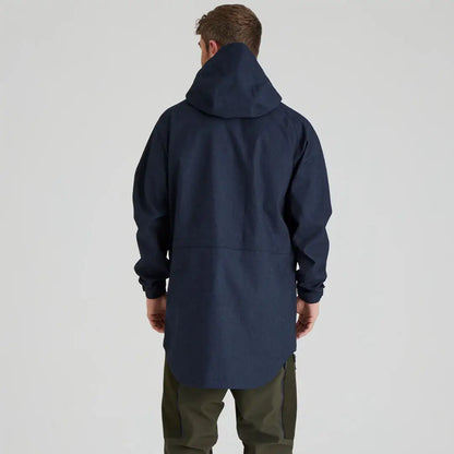 Navy hooded jacket from Ridgeline Monsoon Light Jacket collection for outdoor adventures