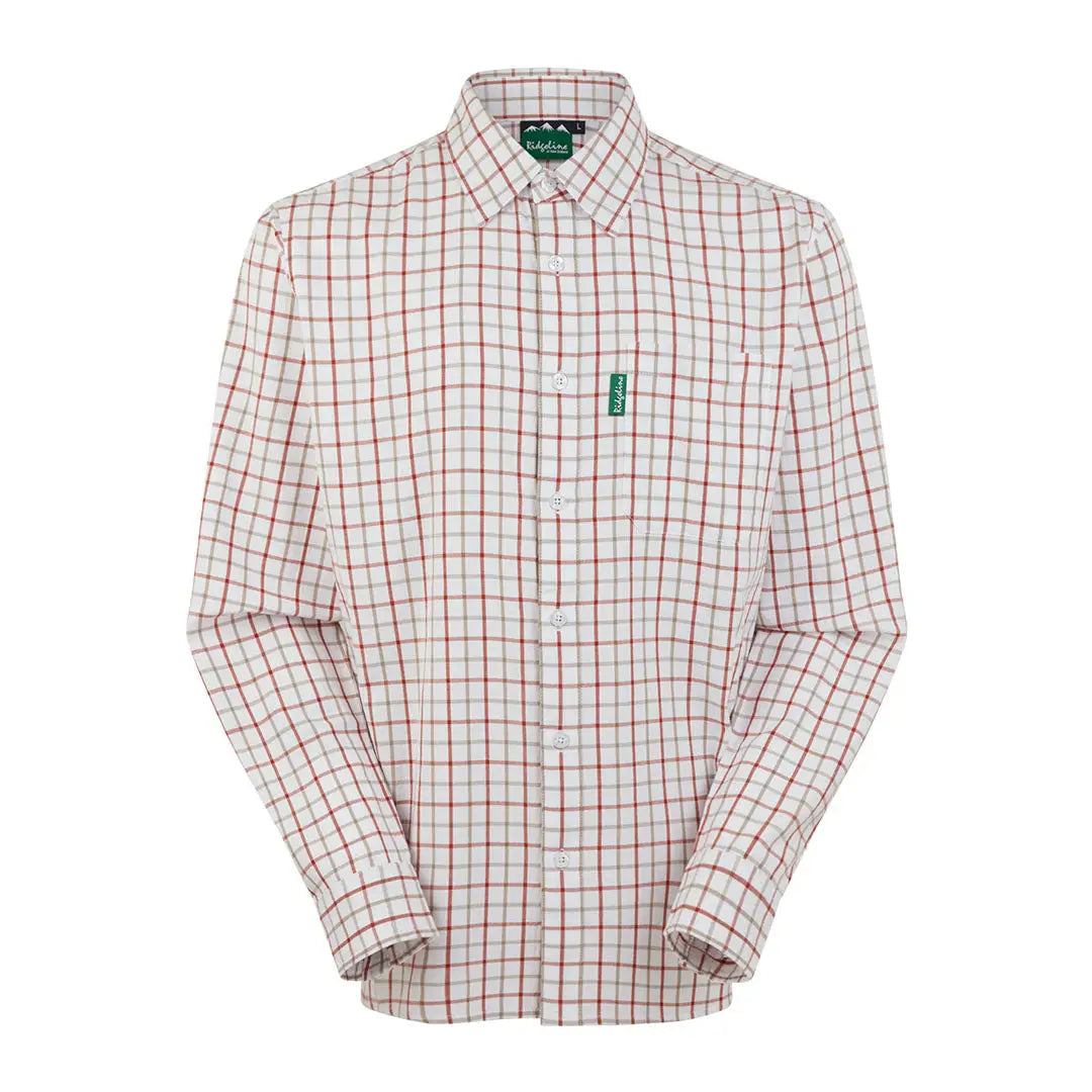 Stylish Long-sleeved Checkered Ridgeline Sedgebrook Shirt for a casual look