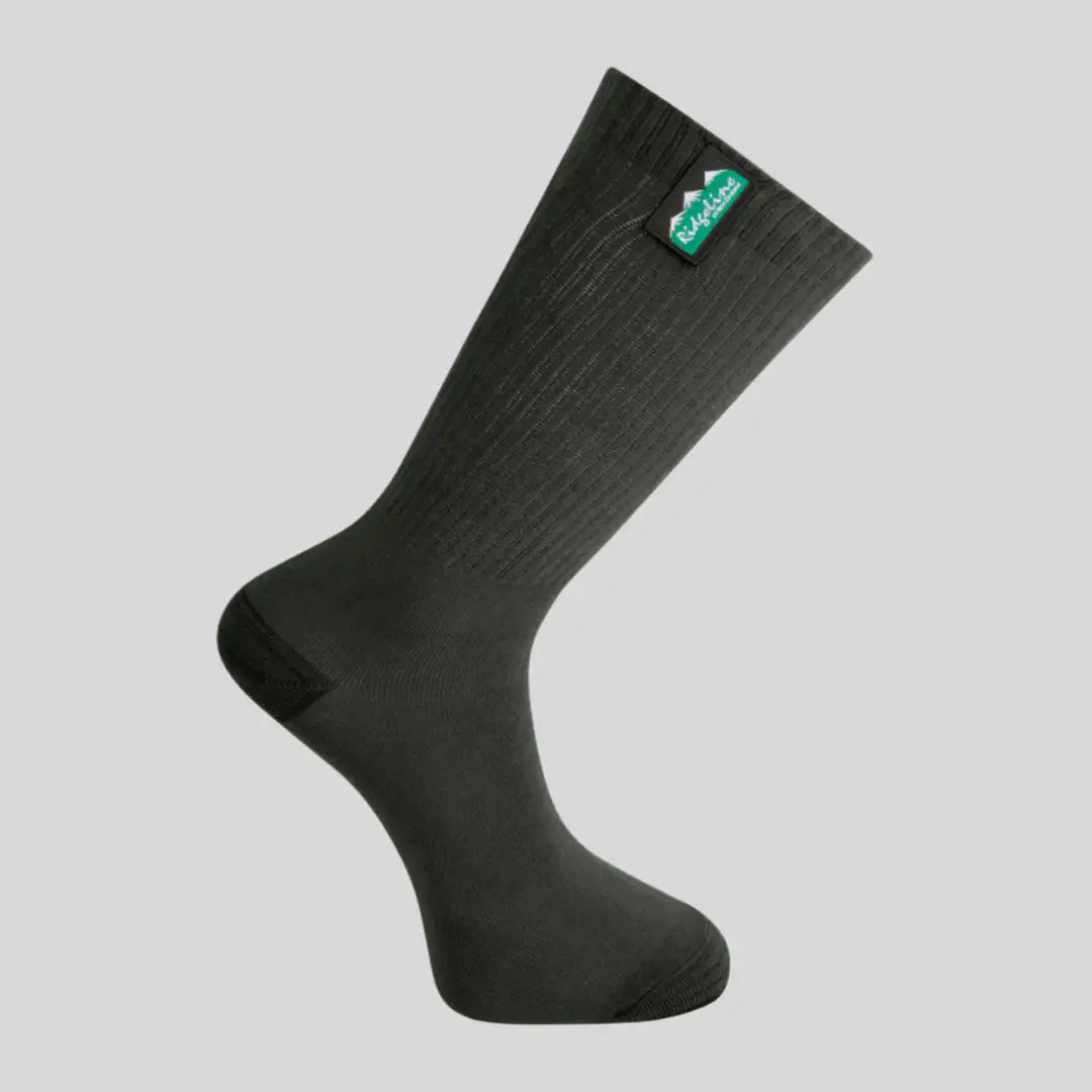 Dark gray Ridgeline Unisex Cotton Light Work Socks for comfortable light work wear