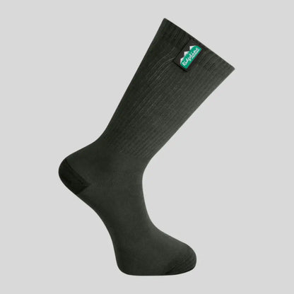 Dark gray Ridgeline Unisex Cotton Light Work Socks for comfortable light work wear