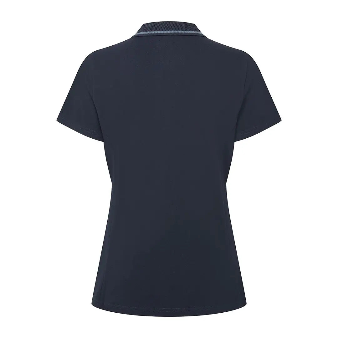 Dark blue Ridgeline Womens Kilworth Polo Shirt, stylish polo shirt for women