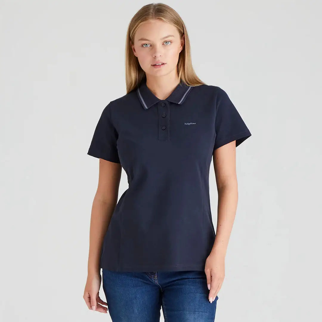 Navy blue Kilworth Polo Shirt from Ridgeline Womens Kilworth Polo collection