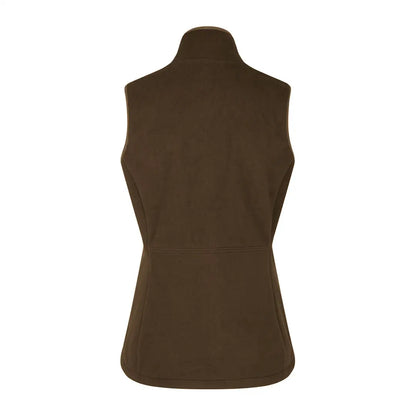 Brown sleeveless vest from the Ridgeline Womens Kodiak Gilet, perfect for country clothing and hunting