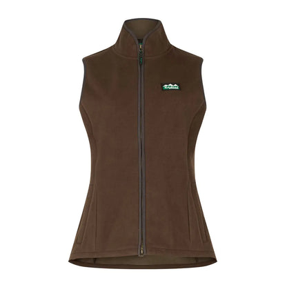 Brown zippered vest from Ridgeline, perfect for country clothing and hunting vibes