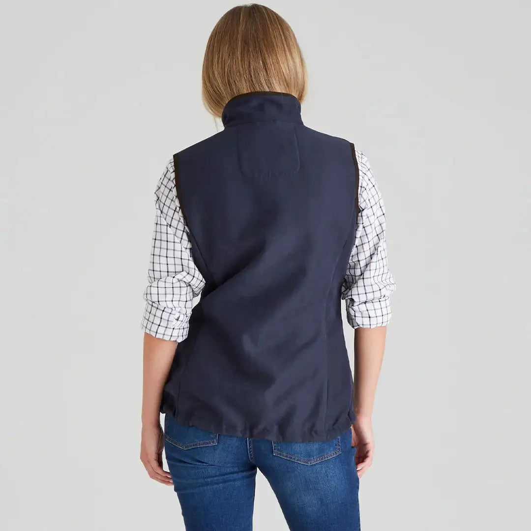 Navy blue Ridgeline Women’s Monarch Gilet for outdoor adventures and layered warmth