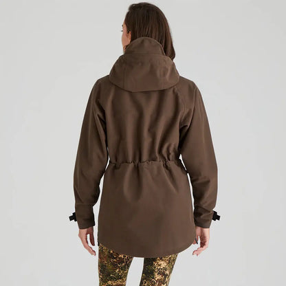 Brown hooded jacket from Ridgeline Womens Monsoon Classic Jacket collection