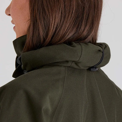 Green hooded jacket from Ridgeline Womens Monsoon Classic Smock collection