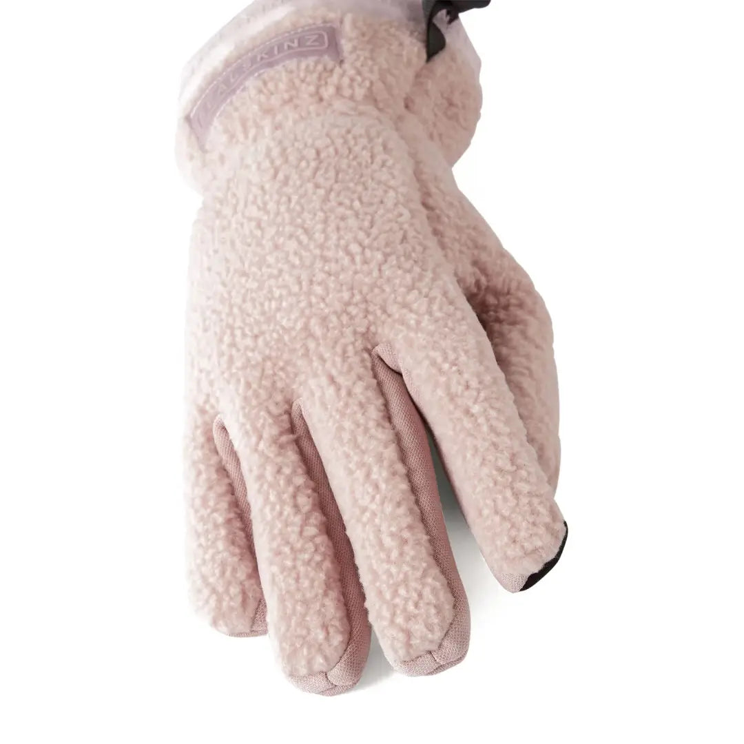 Pink fleece glove from Sealskinz Hoveton Womens Fleece Glove collection