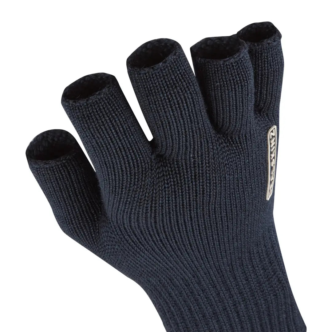Dark blue waterproof Sealskinz Thornham Merino Fleece Glove for hunting and outdoors
