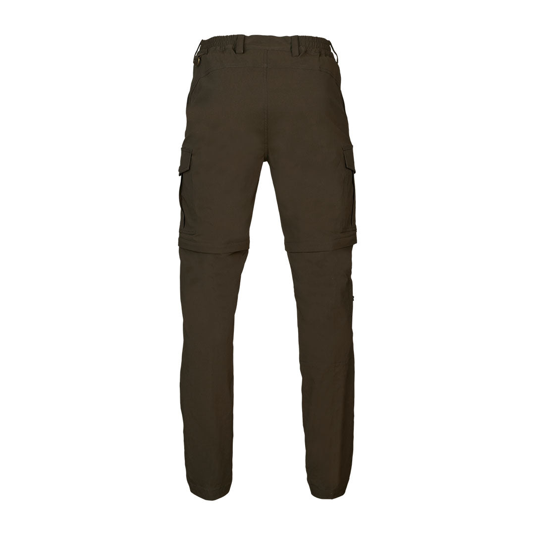 Olive green Seeland Birch Zip-Off Trousers great for country clothing and outdoor hunting