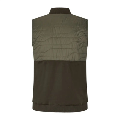 Olive green quilted Celsius Heat Liner Waistcoat from Seeland Celsius Heat collection