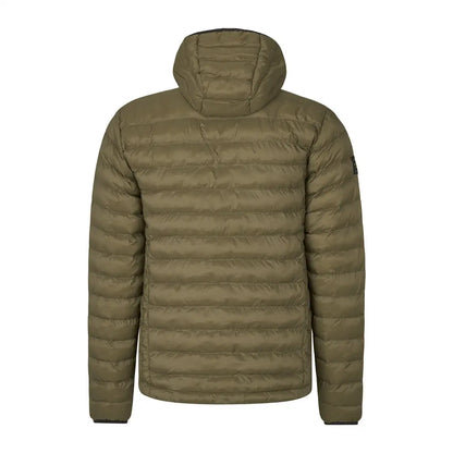 Olive green Seeland Fahrenheit puffer jacket with synthetic insulation and YKK zippers