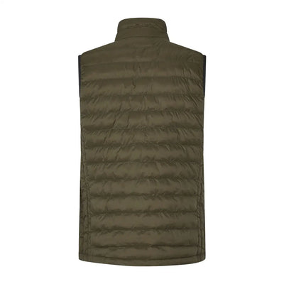 Olive green puffer vest Seeland Fahrenheit Waistcoat for country clothing and hunting