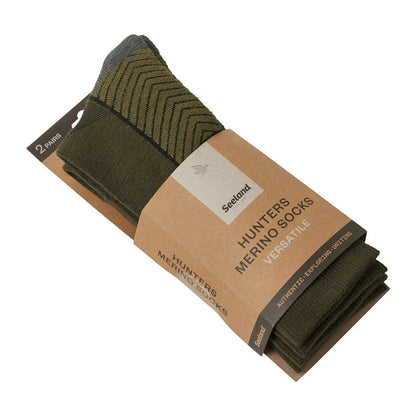 Two pairs of Seeland Field Merino Socks for hunting and country clothing outdoors