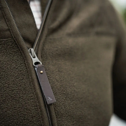 Olive green fleece jacket from Seeland Fog Fleece Country Clothing for hunting
