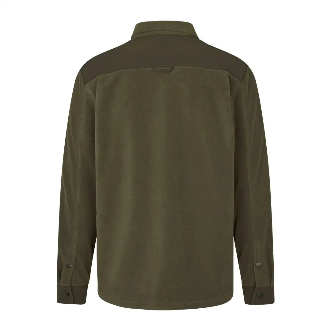 Olive green Seeland Gust Fleece Shirt long-sleeve fleece shirt perfect for outdoors
