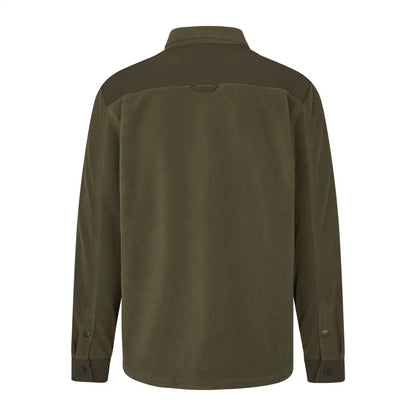 Olive green Seeland Gust Fleece Shirt long-sleeve fleece shirt perfect for outdoors