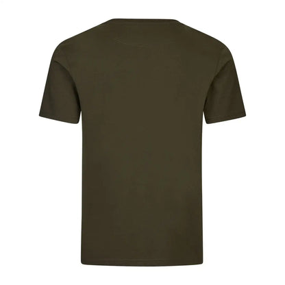 Olive green Seeland Landscape T-Shirt perfect for country clothing and outdoor hunting