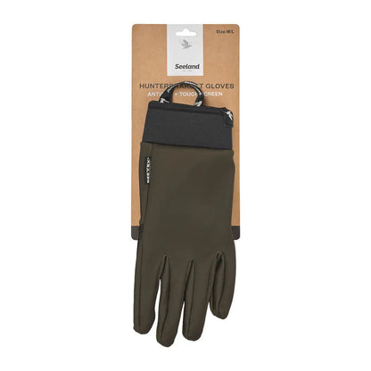 Olive green hunting gloves from Seeland Target Gloves, perfect for country clothing and hunting