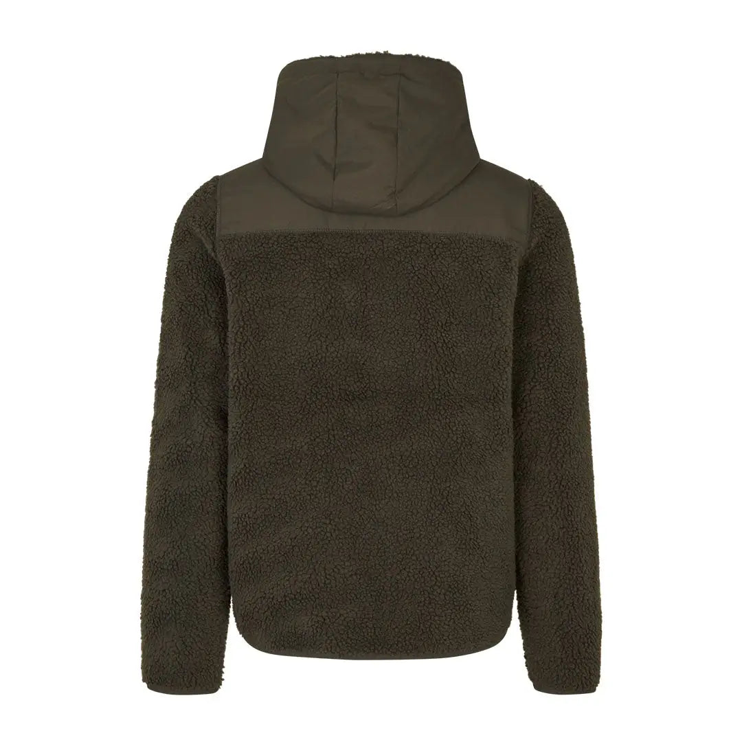 Olive green Thaw Fleece Jacket from Seeland, comfy fleece jacket for outdoor stays