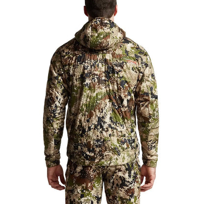 Back view of Sitka Kelvin Aerolite Jacket, perfect for off-season scouting trips