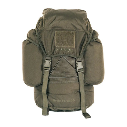 Military-style Snugpak Sleeka Force 35L Daypack with two elasticated compartments