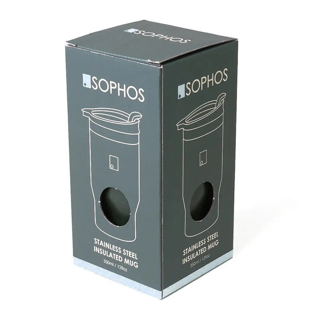 Sophos 14oz vacuum mug, stainless steel insulated 350ml capacity