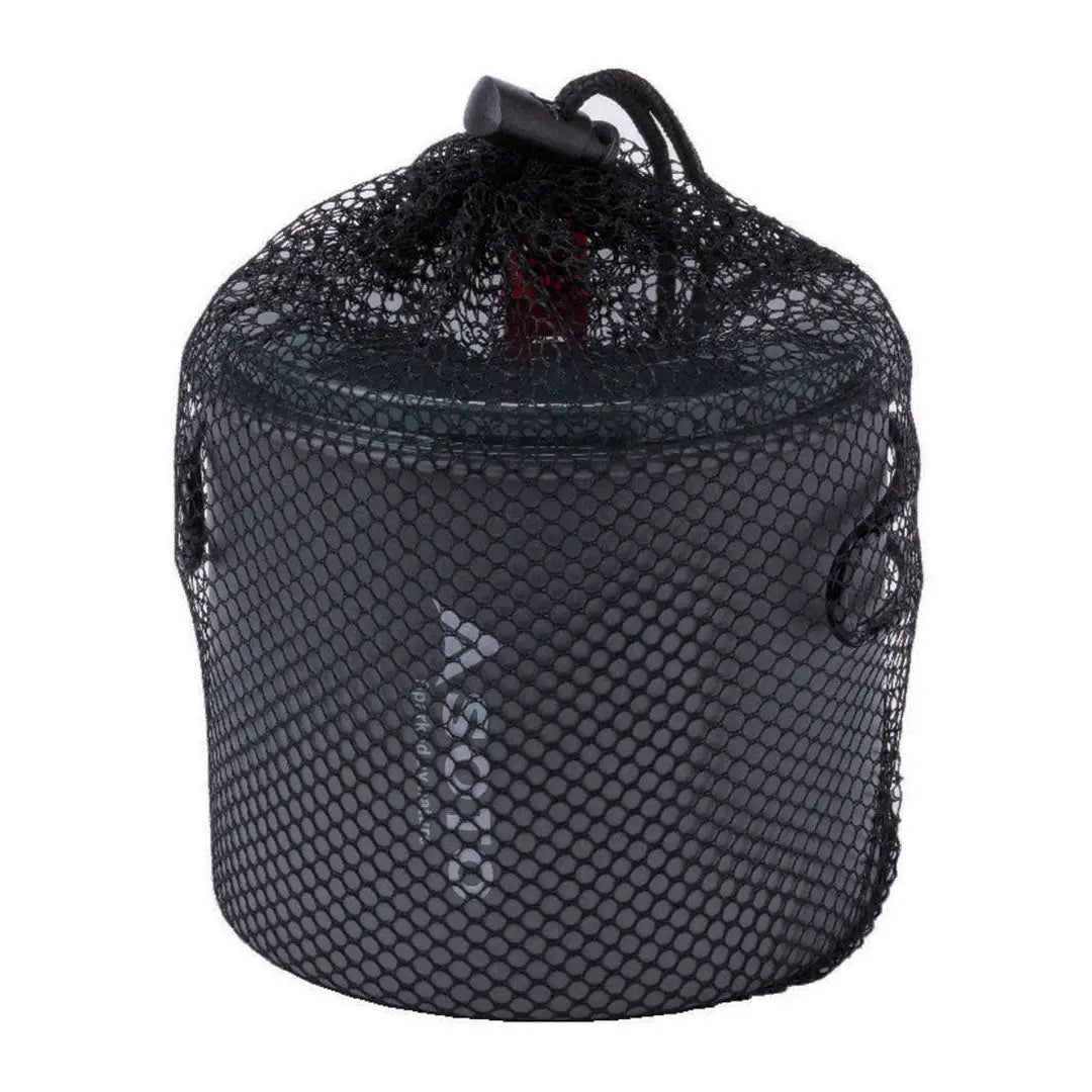Camping cookware set in a mesh bag for Soto Amicus and New River Pot Combo