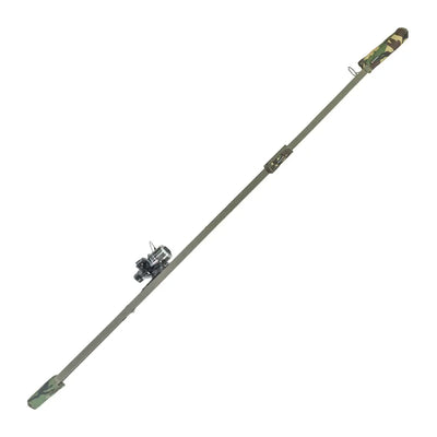 Fishing rod with reel on Speero Adjustable Tiptops for versatile tiptops rod lead